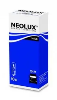 Автолампа W1,2W W2x4,6d 1,2 W белая NEOLUX N508