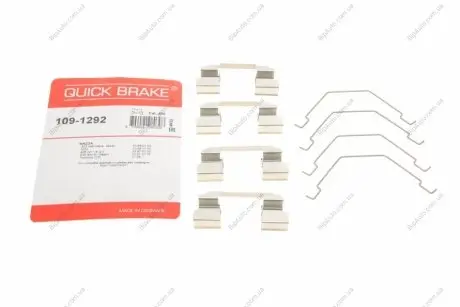 Монтажный комплект дисковых колодок QUICK BRAKE 1091292