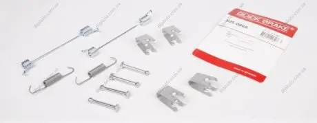 Монтажный комплект барабанных колодок QUICK BRAKE 1050866