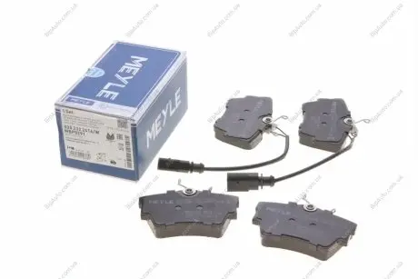 Колодки гальмівні дискові з датчиком MEYLE 0252322416W