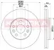 Диск тормозной Renault Kangoo передний KAMOKA 1033466 (фото 1)
