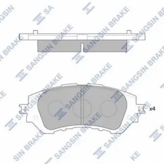 Тормозные колодки SANGSIN Hi-Q (SANGSIN) SP1780