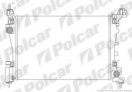 Радиаторы охлаждения Polcar 302408-3 (фото 1)