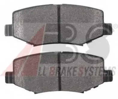 Тормозные колодки дисковые зад. Dodge Nitro 07-08/08- A.B.S. 37698