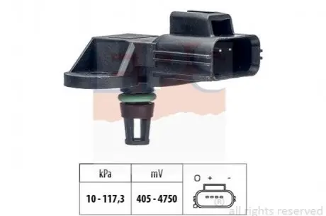 Датчик вакуума Ford Maverick, Mazda 3 2.0/2.3 10.03- EPS 1.993.151