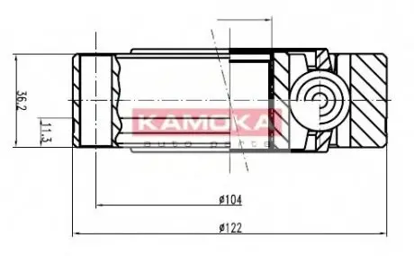 ШРУС Mercedes V-Class,Vito внутренний KAMOKA 8047
