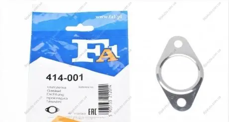 Прокладка, выпускной коллектор FA1 414-001 Fischer Automotive One (FA1) 414001