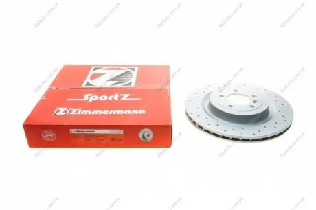 Задній вент. Range Rover 12-, Range Rover Sport 13- (365x25) ZIMMERMANN 450521652