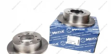 Диск гальмівний (задній) Mitsubishi Outlander/Lancer 03- (262x10) 32-15 523 0016 MEYLE 32155230016