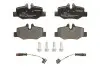 Тормозные колодки дисковые MERCEDES Vito(W639)/Viano \'\'R "03>> LP1939