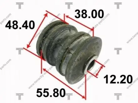 Сайлентблок заднего продольного рычага TENACITY AAMNI1042