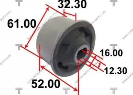 Сайлентблок переднего нижнего рычага TENACITY AAMMA1056