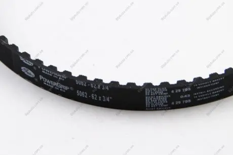 Пасок ГРМ Fiat Ducato 2.5D 88-91, Peugeot J5 2.5D/T Gates 5062