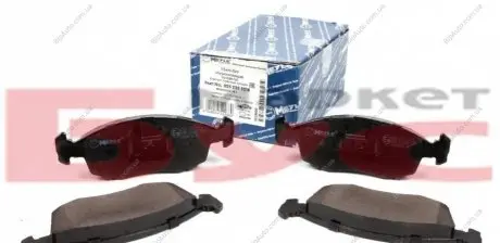 Комплект гальмівних колодок, дискове гальмо 025 235 5218 MEYLE 0252355218