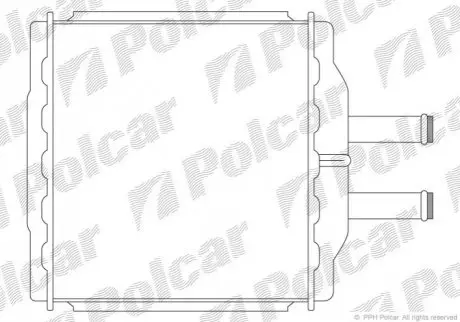 Радіатори обігріву Polcar 2505N8-1
