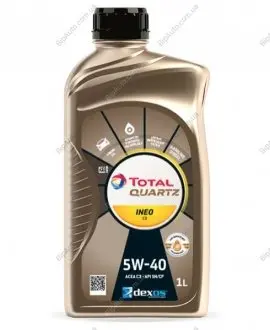 Олива моторна Quartz Ineo MC3 5W-40 (1 л) TOTAL 174776