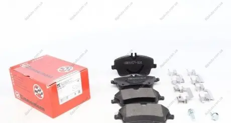 Тормозные колодки перед Mercedes W203 18-20K/20-2, ZIMMERMANN 231441951