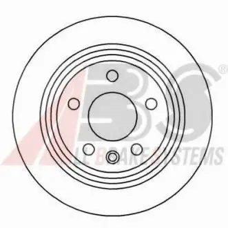 Диск тормозной BMW 5er /E39 (96-03) (298X20X61.3) A.B.S. 16340