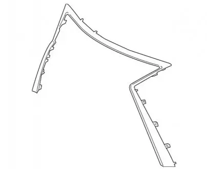 Молдінги решітки радіатора TOYOTA Toyota / Lexus / Daihatsu 5312148130