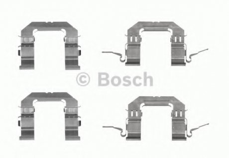 Комплектуючі, колодки дискового гальма BOSCH 1987474708 (фото 1)