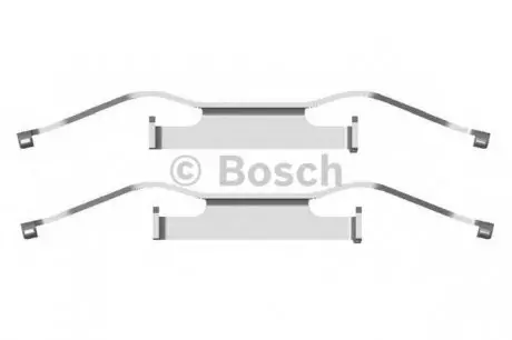 Комплектующие, колодки дискового тормоза 1 987 474 433 BOSCH 1987474433