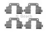 Комплектуючі, колодки дискового гальма BOSCH 1987474463