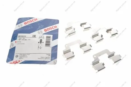 Комплектующие, колодки дискового тормоза BOSCH 1987474464
