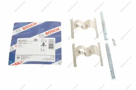 Комплектующие, колодки дискового тормоза BOSCH 1987474419
