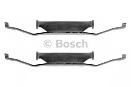 Комплектуючі, колодки дискового гальма BOSCH 1987474109