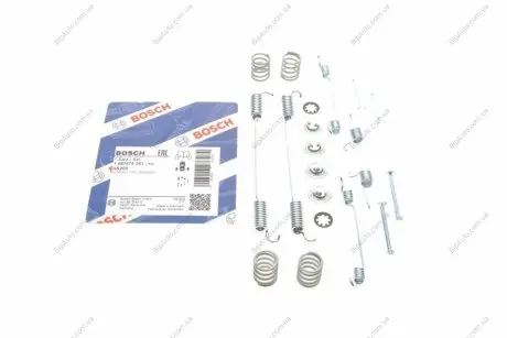 Комплектуючі, гальмівна колодка 1 987 475 251 BOSCH 1987475251