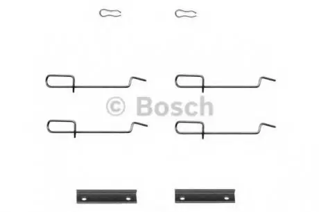 Комплектуючі, колодки дискового гальма BOSCH 1987474197