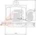 Тормозные колодки дисковые зад. Citroen C5 2.0 01- 37276