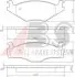 Тормозные колодки VW Golf/Jetta 1.3 83- /Polo -94 36540