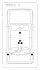 Трос ручного гальма зад Ford C-MAX (DM2) 2007/02- COFLE 10.5370 (фото 2)