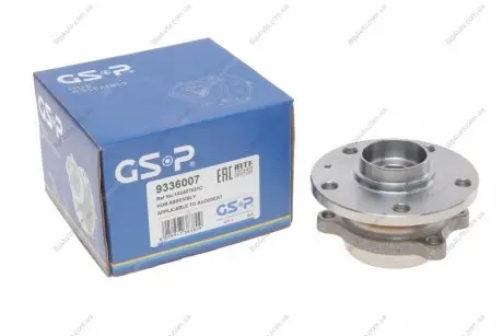 Подшипник ступицы Seat Altea VW Caddy III, Golf V, Touran Audi A3 1,6-2,0TDI, A3 quattro 03-04 GSP 9336007