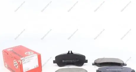 Комплект тормозных колодок, дисковый тормоз ZIMMERMANN 248672051