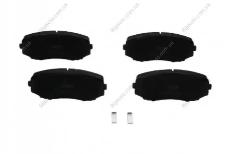 Комплект тормозных колодок, дисковый тормоз PARTS KAVO KBP4558