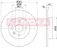 Диск гальмівний Opel Astra H задн. (пр-во KAMOKA) 1032626