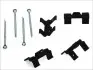 Р/к дисковых тормозов. колодок 109-0951 QUICK BRAKE