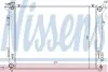 Радиатор, охлаждение двигателя NISSENS 66998