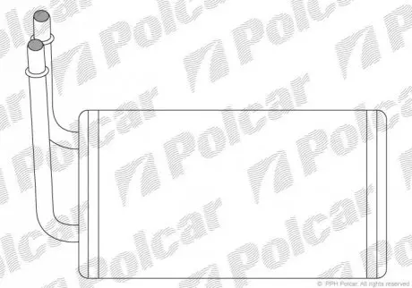Радиаторы обогрева 3246N8-1 Polcar 3246N81