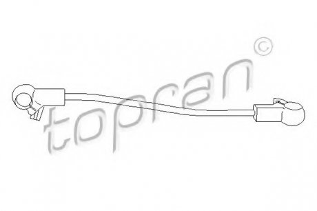 Шток вилки перемикання передач TOPRAN TOPRAN / HANS PRIES 102846