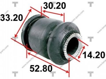 Сайлентблок переднего нижнего рычага TENACITY AAMTO1108 (фото 1)