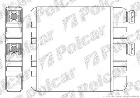 Радиаторы обогрева Polcar 5508N8-1