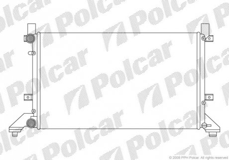 Радіатори охолодження Polcar 957108B1