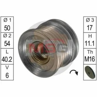 Механизм свободного хода генератора ZEN ZN5395