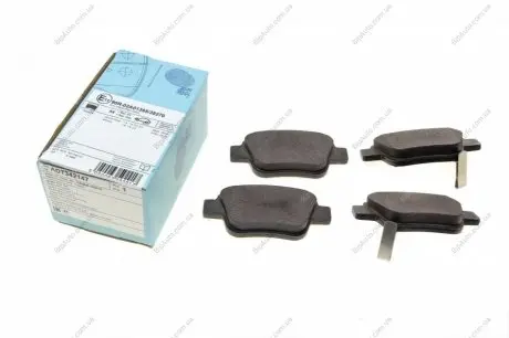 Тормозные колодки дисковые BLUE PRINT ADT342147