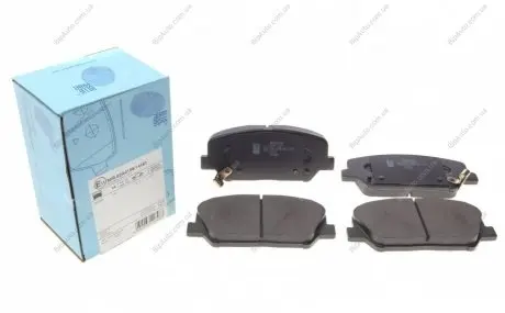 Комплект тормозных колодок, дисковый тормоз BLUE PRINT ADG042140