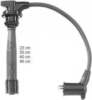 Комплект проводов зажигания BERU ZEF1136