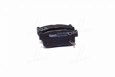 Тормозные колодки дисковые задние MANDO MPD13
